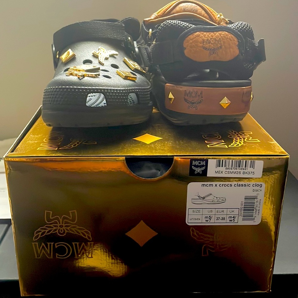 MCM x Crocs Classic Clog